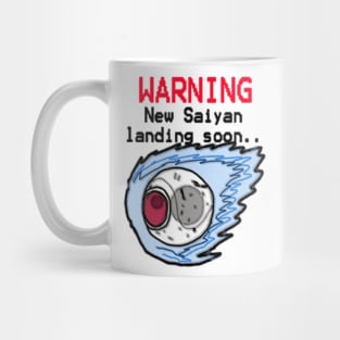 Saiyan birth announcement Mug